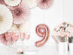 Picture of FOIL BALLOON NUMBER 9 ROSE GOLD 16 INCH